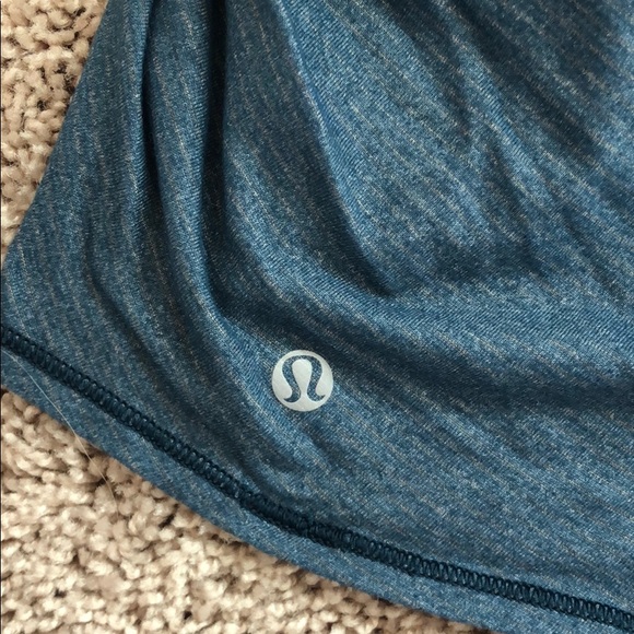 Blue Lululemon Tank with built in Sports Bra - Picture 4 of 4
